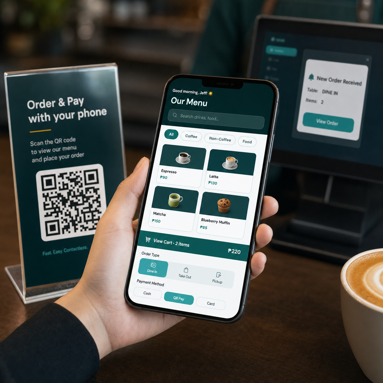 QR Self-Ordering